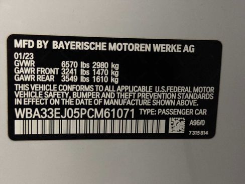 Certified 2023 BMW 760i xDrive 760i xDrive image 22