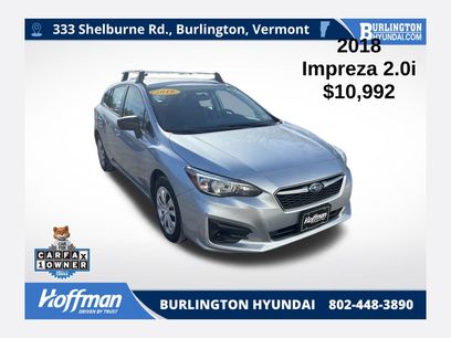 Used 2018 Subaru Impreza 2.0i