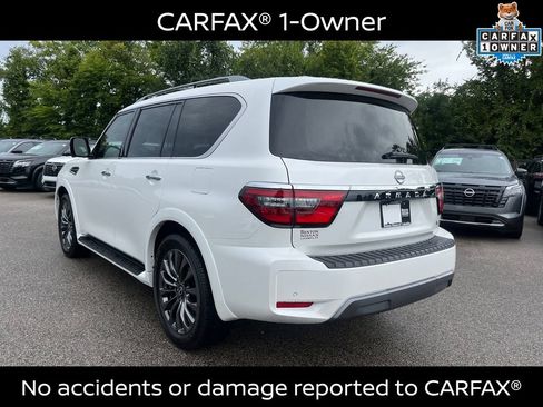 Certified 2024 Nissan Armada Platinum w/ Captain's Chairs Package AWD/4WD image 3