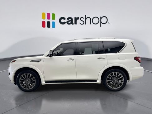 Used 2023 Nissan Armada Platinum w/ Captain's Chairs Package AWD/4WD image 2