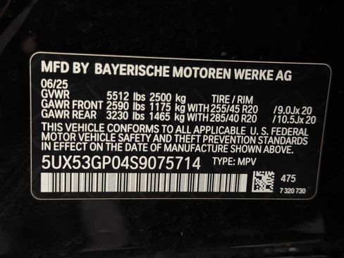 Used 2025 BMW X3 xDrive30 w/ Convenience Package AWD/4WD image 21