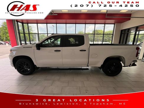 Used 2024 Chevrolet Silverado 1500 Custom w/ LPO, Dark Essentials Package AWD/4WD image 3