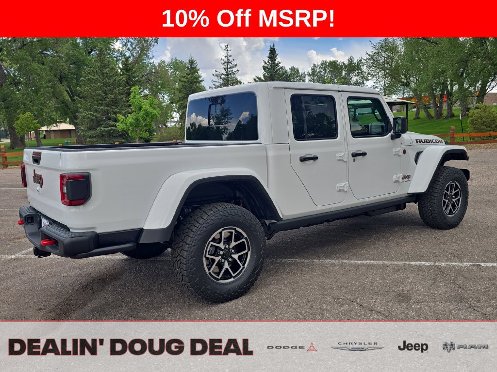 New 2026 Jeep Gladiator Rubicon w/ Steel Power Dome Hood Package AWD/4WD image 5