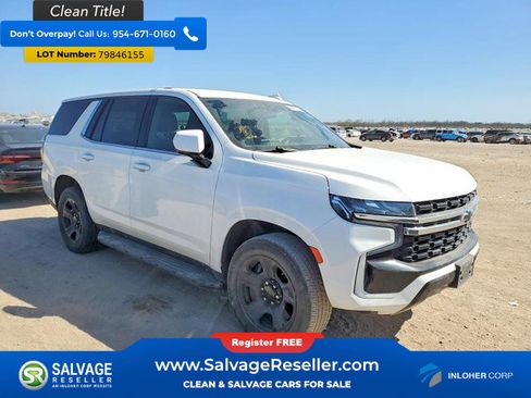 Used 2021 Chevrolet Tahoe Sport Utility Vehicle w/ Remote Keyless Entry Package image 5