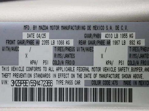 Used 2025 MAZDA MAZDA3 2.5 Turbo Sedan w/Premium Plus AWD/4WD image 15
