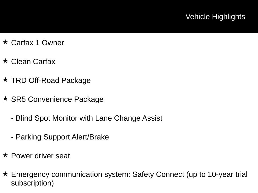 Certified 2026 Toyota Tundra SR5 w/ TRD Off-Road Package AWD/4WD image 12