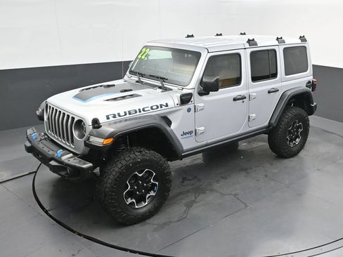 Used 2022 Jeep Wrangler Unlimited Rubicon 4xe w/ Steel Bumper Group AWD/4WD image 23