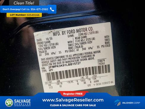 Used 2020 Ford Edge Titanium FWD image 17