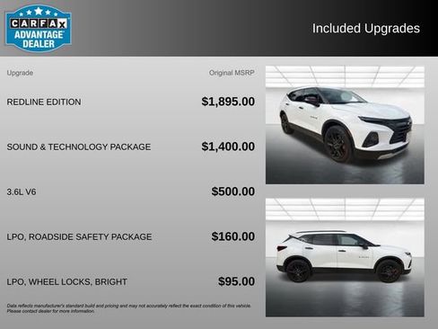 Used 2022 Chevrolet Blazer LT w/ Redline Edition FWD image 3