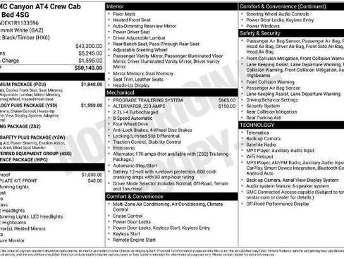 Used 2024 GMC Canyon AT4 w/ AT4 Premium Package AWD/4WD image 16