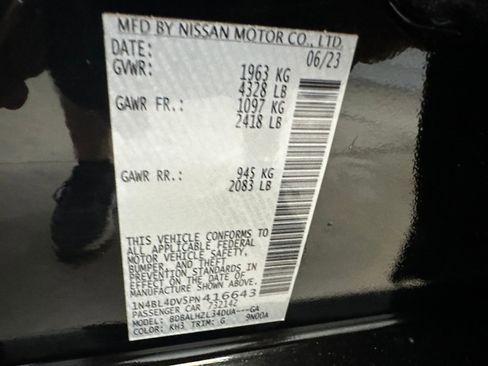 Used 2023 Nissan Altima 2.5 SV FWD image 36