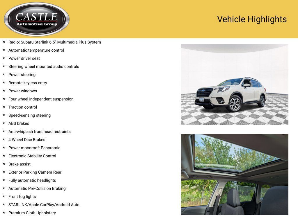 Used 2023 Subaru Forester Premium AWD/4WD image 4
