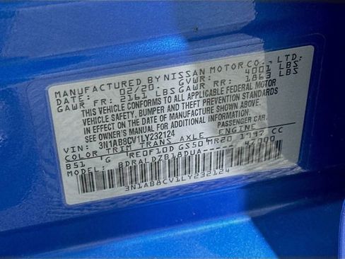Used 2020 Nissan Sentra SV FWD image 31