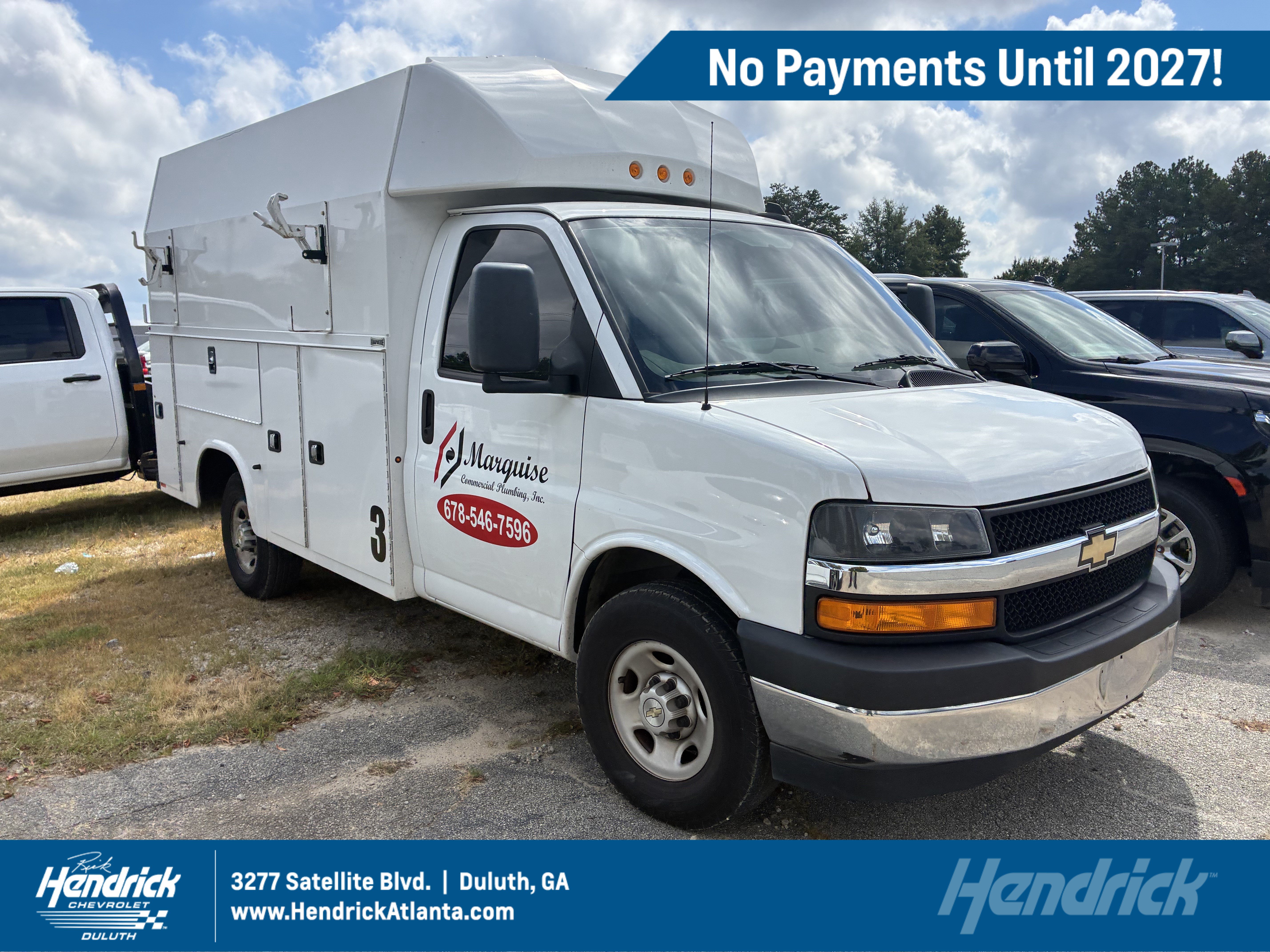 Used 2023 Chevrolet Express 3500 w/ Power Convenience Package RWD image 1