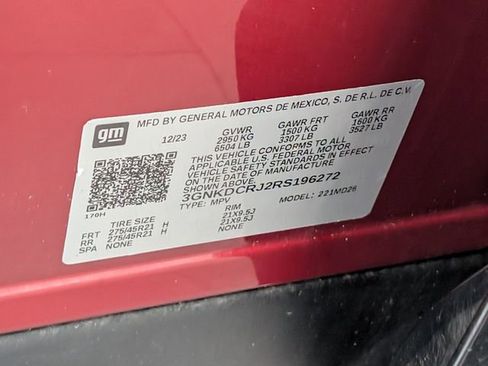 Certified 2024 Chevrolet Blazer EV RS image 17