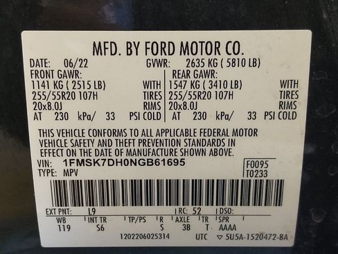 Used 2022 Ford Explorer XLT w/ Equipment Group 202A RWD image 32