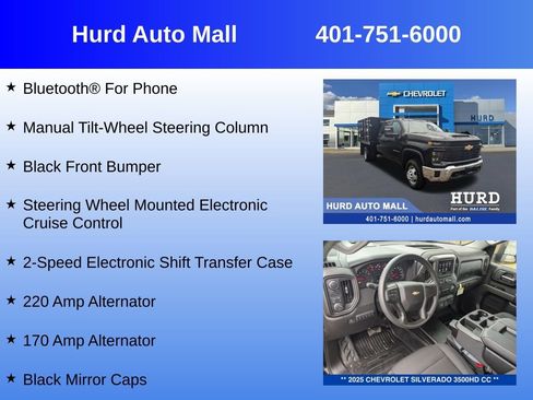 New 2025 Chevrolet Silverado 3500 W/T w/ WT Convenience Package AWD/4WD image 24