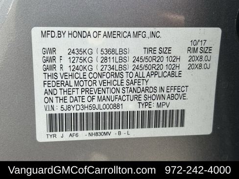 Used 2018 Acura MDX FWD w/ Technology Package image 31