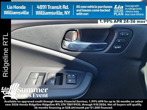 New 2026 Honda Ridgeline RTL image 13