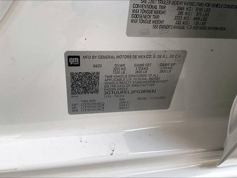 Used 2023 GMC Sierra 1500 AT4X AWD/4WD image 14