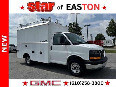 New 2025 GMC Savana 3500 1WT w/ Power Convenience Package image 1