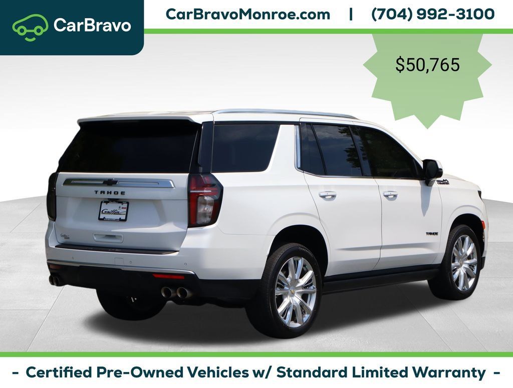 Certified 2022 Chevrolet Tahoe High Country AWD/4WD image 7