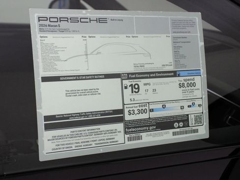 New 2026 Porsche Macan S AWD/4WD image 25