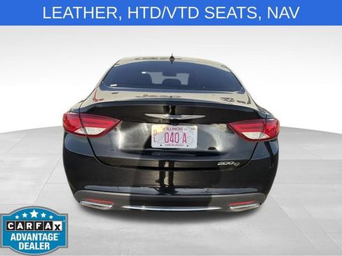 Used 2015 Chrysler 200 C w/ Navigation & Sound Group I FWD image 4