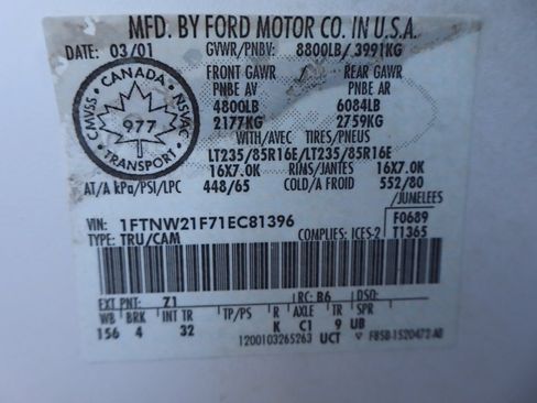 Used 2001 Ford F250 XL AWD/4WD image 44