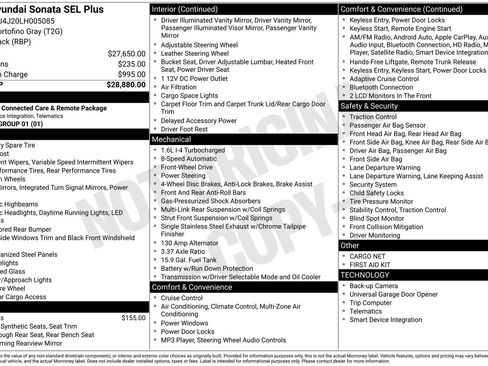 Used 2020 Hyundai Sonata SEL Plus image 37