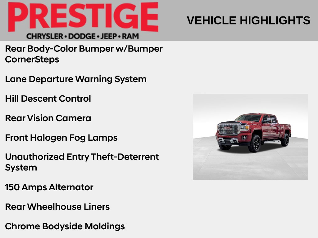 Used 2018 GMC Sierra 3500 Denali w/ Duramax Plus Package AWD/4WD image 8