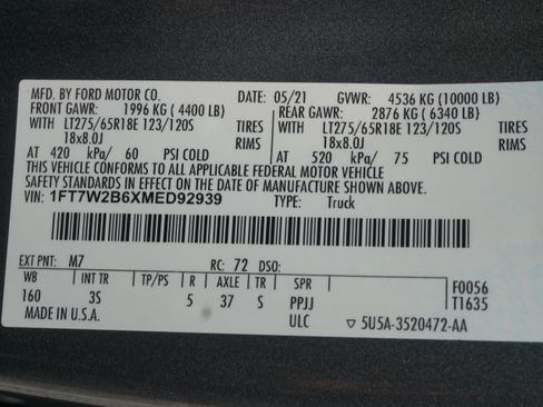 Used 2021 Ford F250 XLT image 33