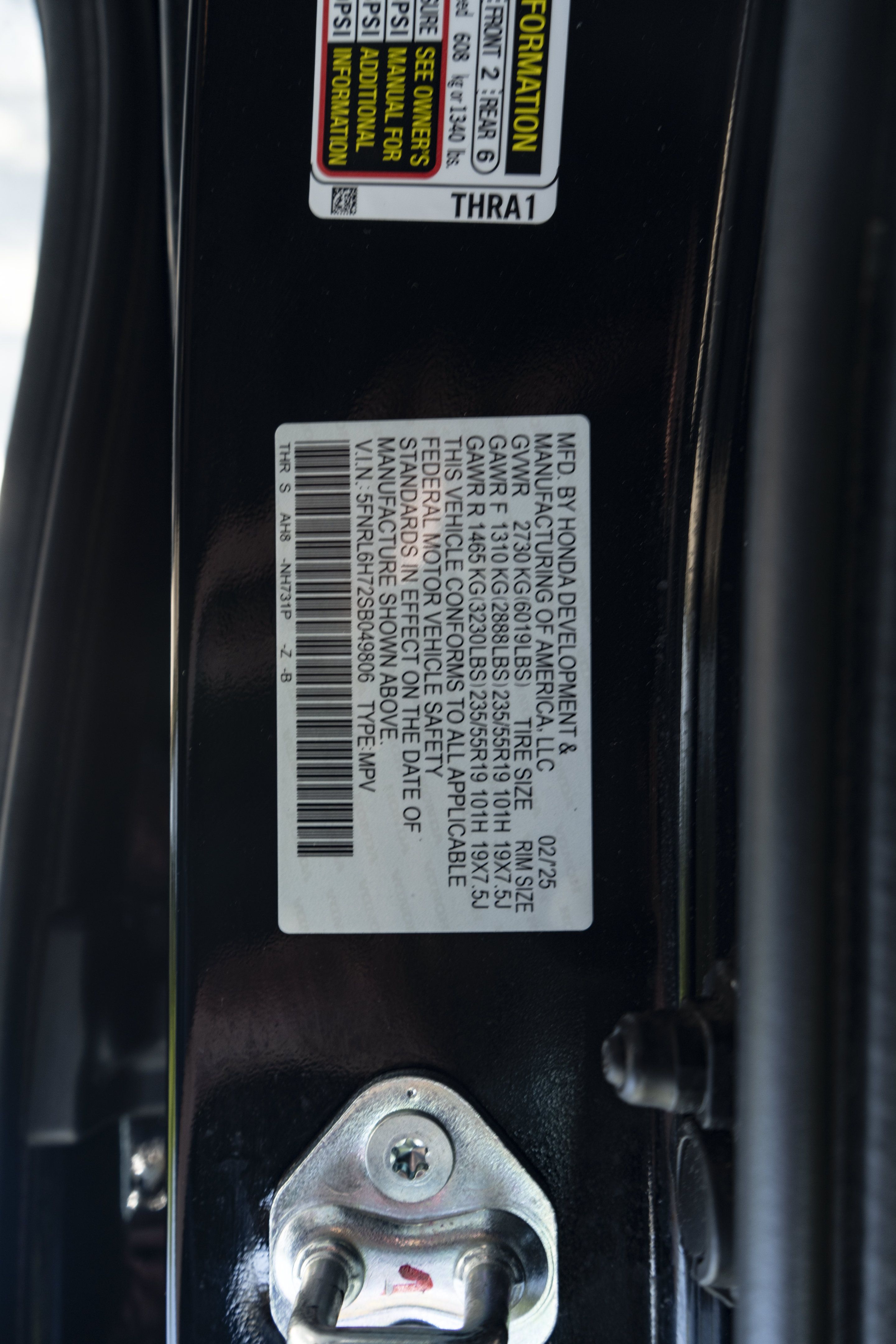 Certified 2025 Honda Odyssey Sport-L image 47