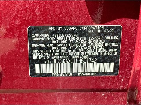 Used 2020 Subaru Forester Touring w/ Popular Package #2 AWD/4WD image 31