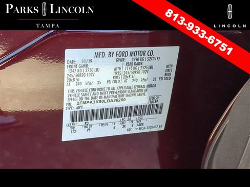 Used 2020 Ford Edge Titanium w/ Equipment Group 301A image 36