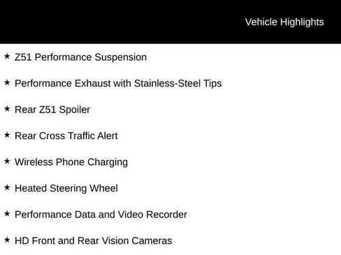 Certified 2026 Chevrolet Corvette Stingray Preferred Cpe w/ Z51 Performance Package RWD image 8
