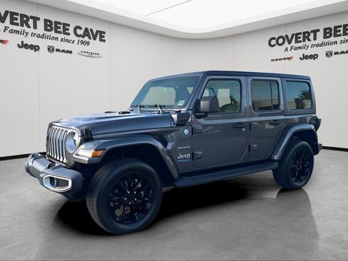 Used 2021 Jeep Wrangler Unlimited Sahara 4xe w/ Safety Group image 3