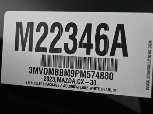 Certified 2023 MAZDA CX-30 AWD 2.5 S w/ Select Package image 25