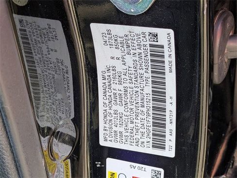 Used 2023 Honda Civic EX image 32