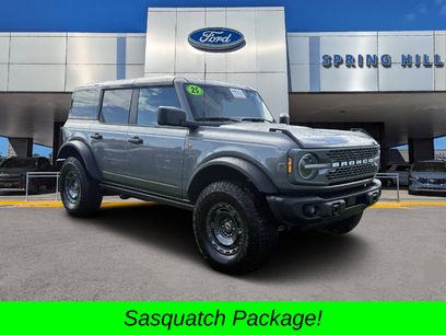 Certified 2025 Ford Bronco Badlands w/ Sasquatch Package