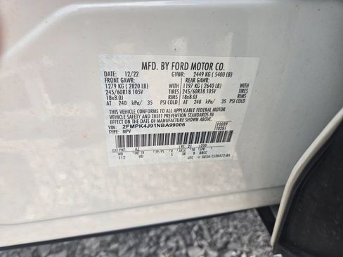 Used 2022 Ford Edge SEL w/ Convenience Package AWD/4WD image 13