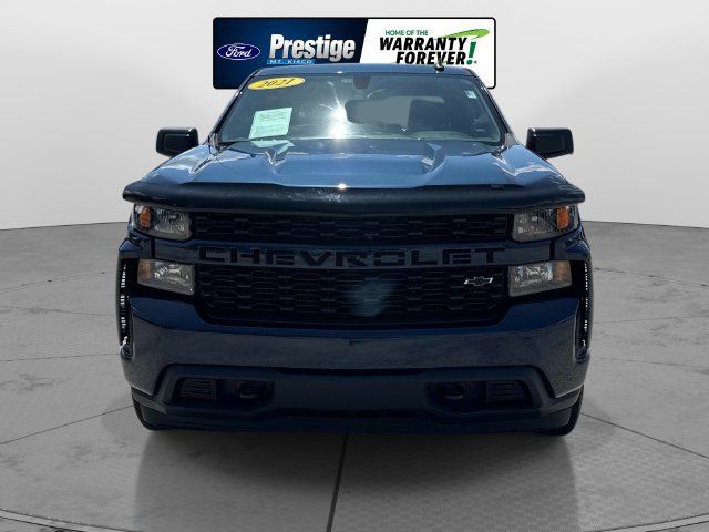 Used 2021 Chevrolet Silverado 1500 Custom w/ LPO, Dark Essentials Package AWD/4WD image 9