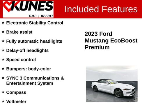 Used 2023 Ford Mustang Premium RWD image 3