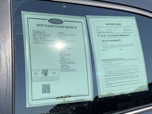 Certified 2025 Toyota Corolla LE FWD image 36