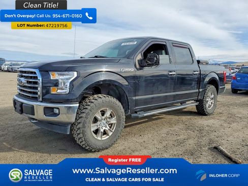 Used 2017 Ford F150 XLT w/ Equipment Group 301A Mid AWD/4WD image 1