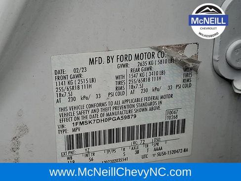 Used 2023 Ford Explorer XLT w/ Equipment Group 202A image 27