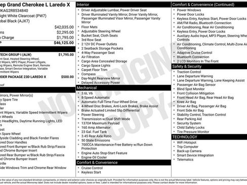 Used 2024 Jeep Grand Cherokee L Laredo w/ Luxury Tech Group I image 2