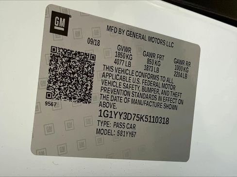 Used 2019 Chevrolet Corvette Grand Sport image 28