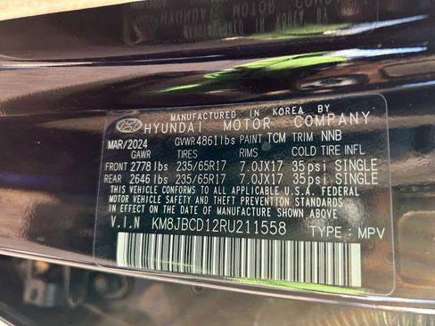 Used 2024 Hyundai Tucson Blue image 35