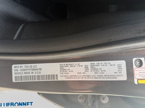 Used 2025 RAM 1500 Lone Star AWD/4WD image 24